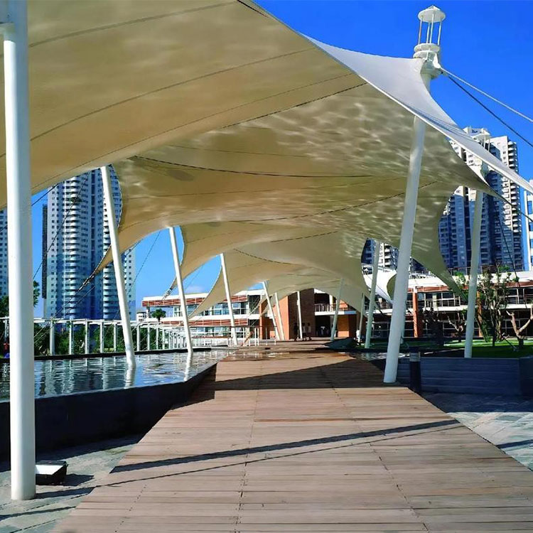 西平县膜结构景观棚