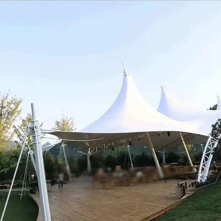 西平县膜结构景观棚