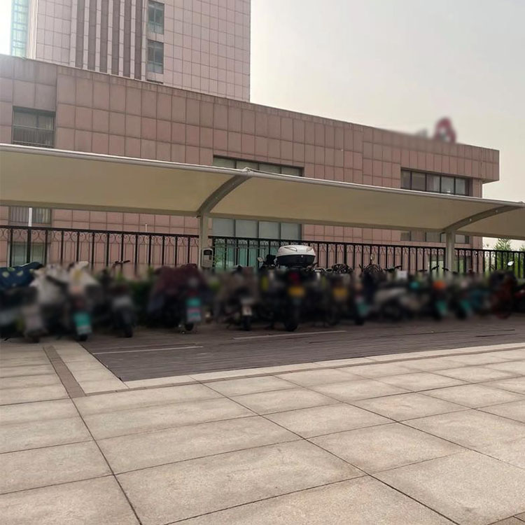 西平县膜结构电动车棚